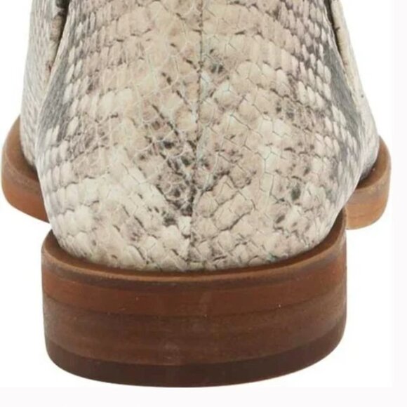 Lucky Brand leather Boot snake Haylia 7M new Chelsea boots - Picture 3 of 15